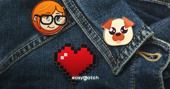 Lag dine egne personlige pins | Easypatch