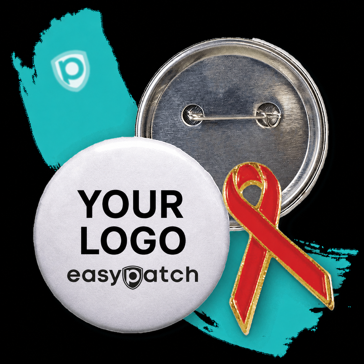 Personlige metallpins online | EasyPatch