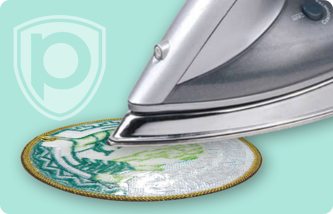 Patch-uri med varmebestandig lim